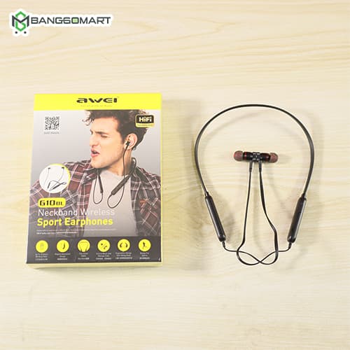 Awei G10BL Neckband Wireless Earphones