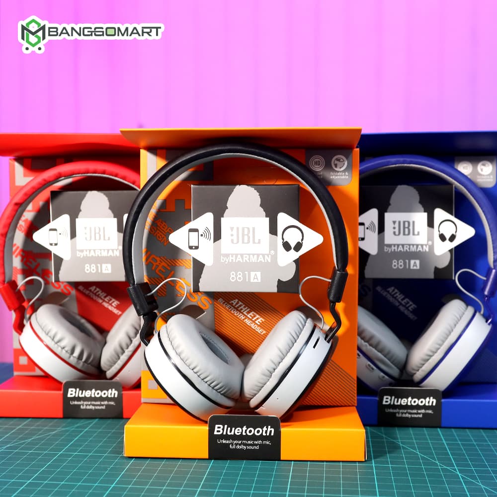 JBL Bluetooth Headphone Ms-881A Professional