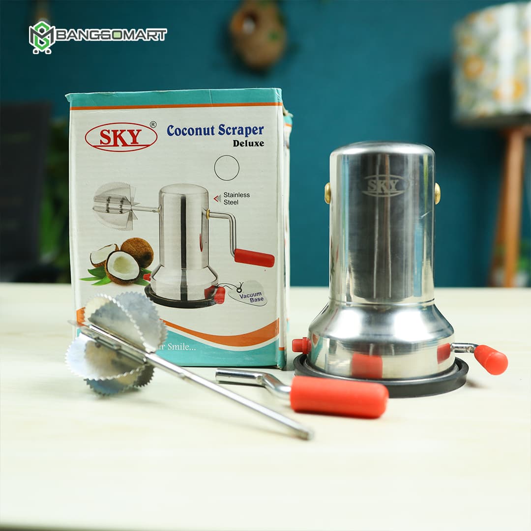Stainless Steel Coconut Scraper
